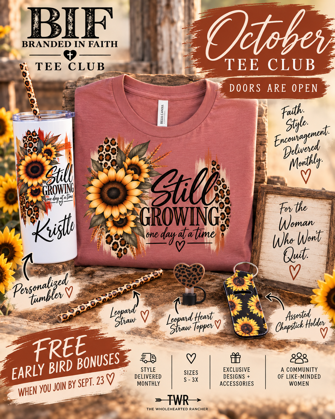 Branded in Faith Tee Club
