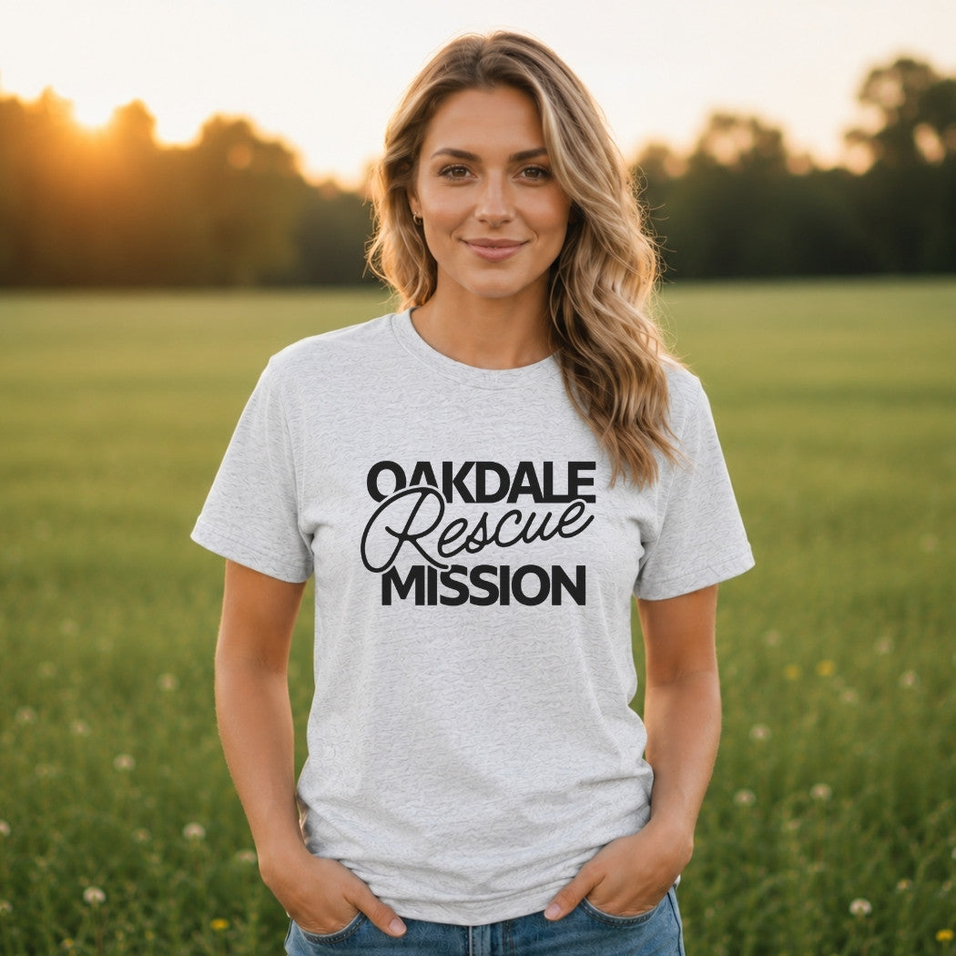 Oakdale Rescue Mission Script - Black logo