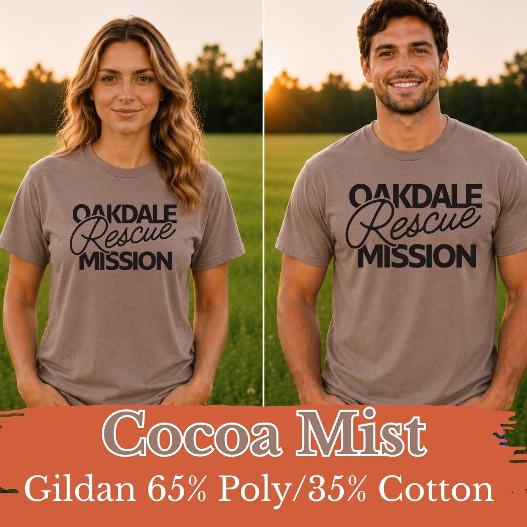 Oakdale Rescue Mission Script - Black logo